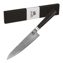 Shiori 撓 Kyoto Sifu - japoński nóż szefa kuchni Seki/Japonia ze stali damasceńskiej VG10