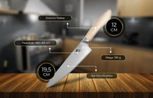 Shiori 撓 Shinogi Sifu profesjonalny nóż szefa kuchni