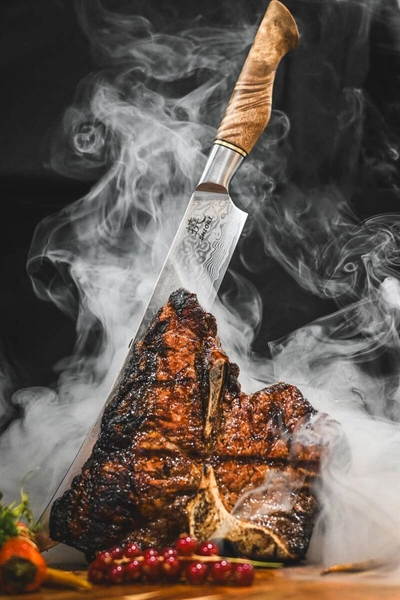 Shiori 撓 Niku by Jakub Suchta- Profesjonalny nóż rzeźniczy