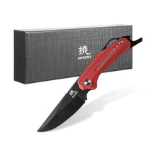 Shiori 撓 Daichi Aka - nóż myśliwski ze stali 10Cr15CoMov z powłoką PVD