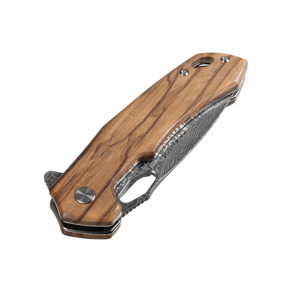 Shiori 撓 Orību No-Shi - nóż myśliwski ze stali damasceńskiej