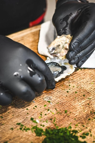 Shiori 3-Set 撓 Kuro V2 Shōto + Murō + Sifu - zestaw trzech noży ze stali damasceńskiej