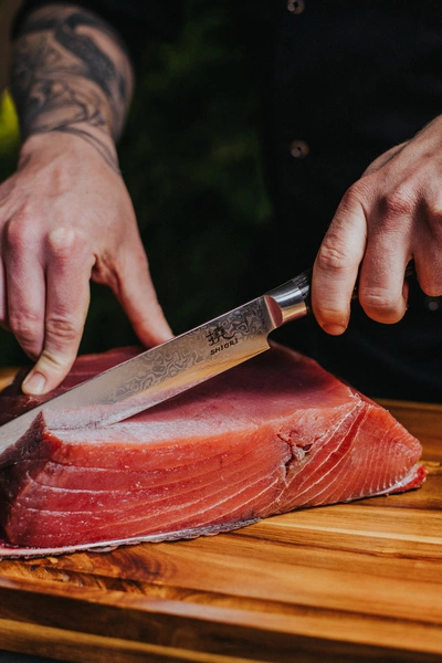 Shiori 撓 Akashia Bōdo gruba deska dwustronna do krojenia