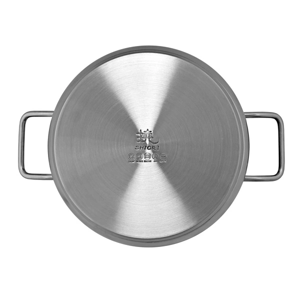 Shiori 撓 Steel Series Pro 316 zestaw garnków indukcja 7 elementów