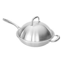 Shiori 撓 Stainless Steel 304 patelnia WOK 28cm x 8,20 cm indukcja