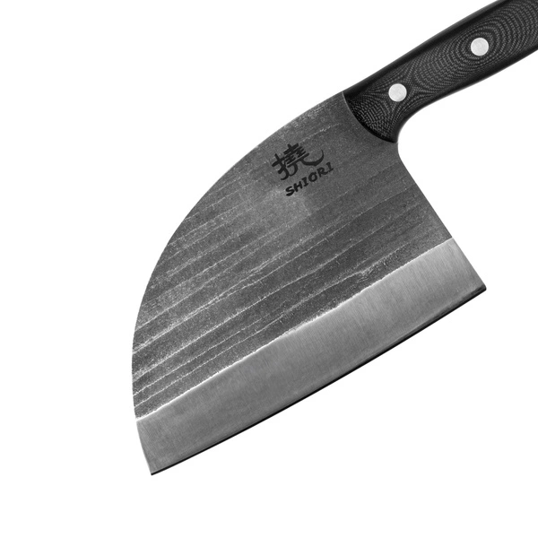 Shiori 撓 Serb - tasak do mięsa i warzyw ze stali japońskiej AUS-10, full-tang