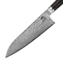Shiori 撓 Kyoto Santoku - japoński nóż szefa kuchni ze stali damasceńskiej VG10