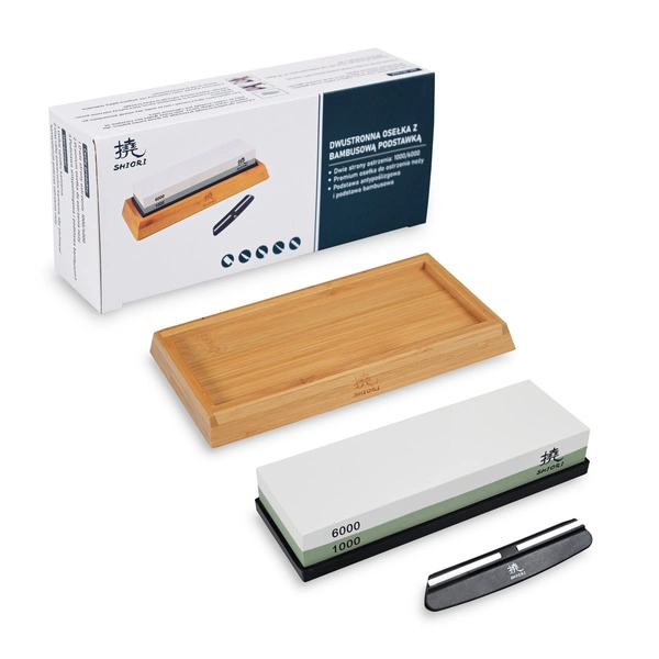 Shiori 撓 kamień wodny premium ostrzałka/osełka 1000/6000
