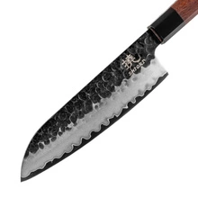 Shiori 撓 Mitsuki Santoku - uniwersalny, wielozadaniowy nóż szefa kuchni