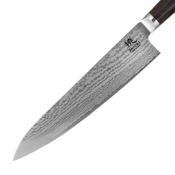 Shiori 撓 Kyoto Sifu - japoński nóż szefa kuchni ze stali damasceńskiej VG10