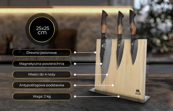 Shiori 撓 Asshubōdo - deska magnetyczna z jesionu