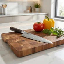 Shiori 撓 Kyoto Sifu - japoński nóż szefa kuchni Seki/Japonia ze stali damasceńskiej VG10