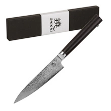 Shiori 撓 Kyoto Murō - japoński nóż uniwersalny Seki/Japonia ze stali damasceńskiej VG10
