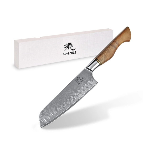 Shiori 撓 Santoku by Jakub Suchta - uniwersalny, wielozadaniowy nóż szefa kuchni
