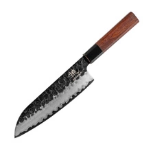 Shiori 撓 Mitsuki Santoku - uniwersalny, wielozadaniowy nóż szefa kuchni