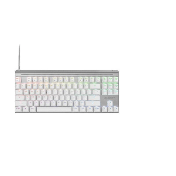 CHERRY MX 8.0 RGB MX BROWN SWITCH SREBRNA/BIAŁA