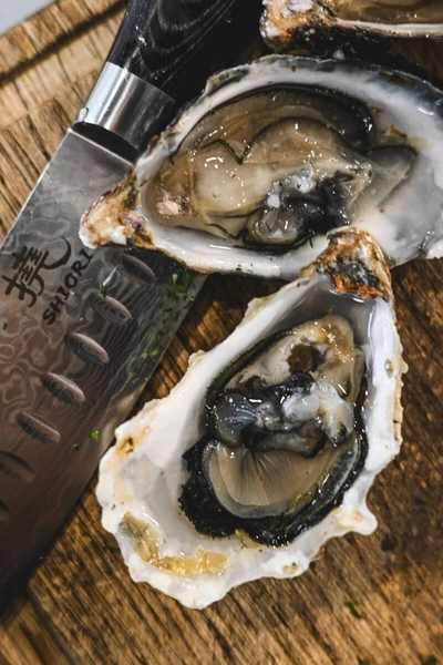 Shiori 3-Set 撓 Kuro V2 Shōto + Murō + Sifu - zestaw trzech noży ze stali damasceńskiej